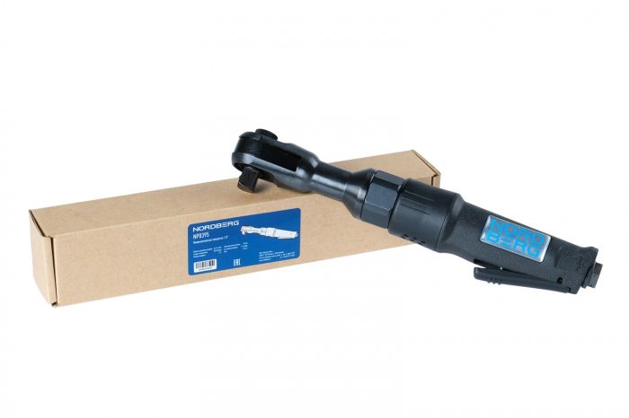 Пневмотрещотка угловая NORDBERG NP0395, 1/2", 95 Нм