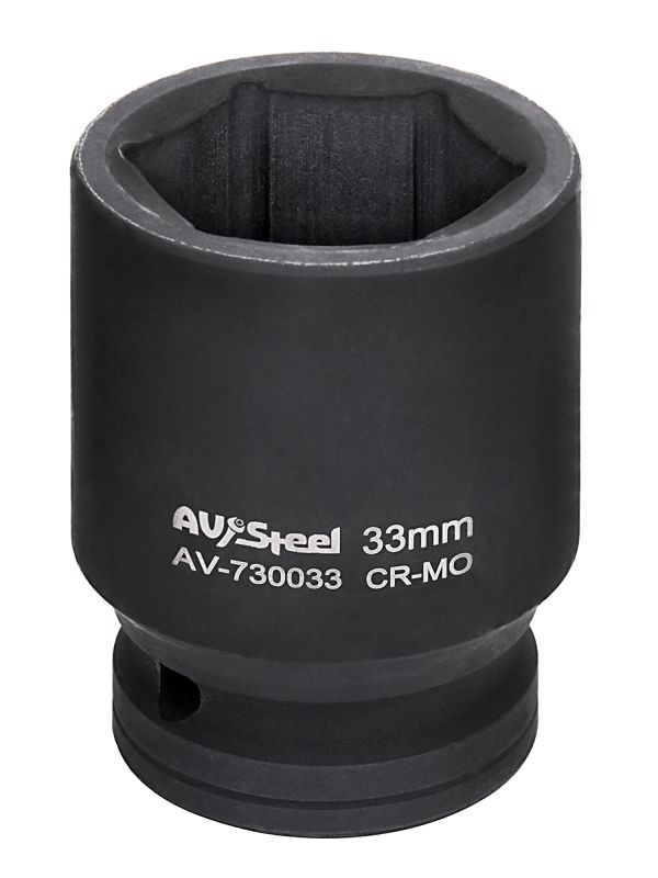 Головка ударная шестигранная AV Steel AV-730033, 3/4", 33мм