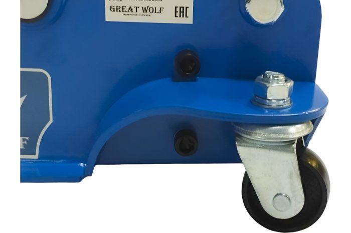 Домкрат подкатной гидравлический 3,5 тонны Great Wolf GW-035, низкопрофильный