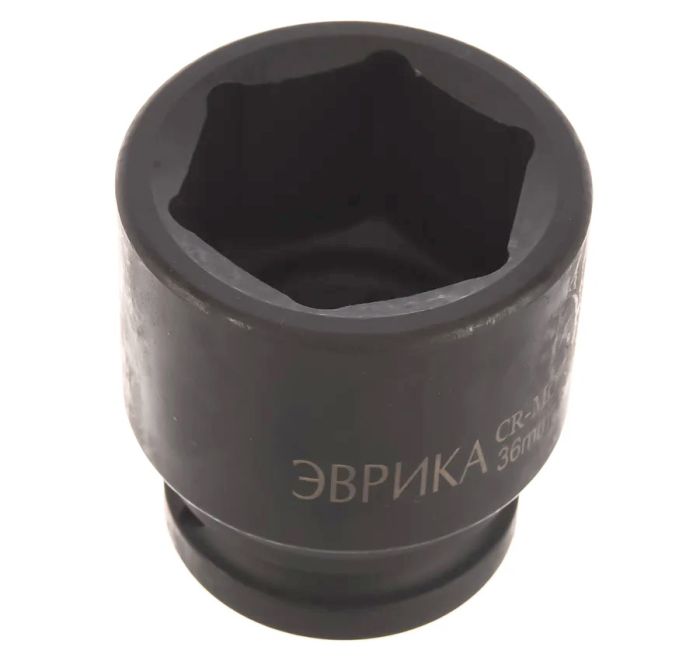 Головка торцевая ударная ЭВРИКА ER-95924, 6-гр., 3/4", 36мм
