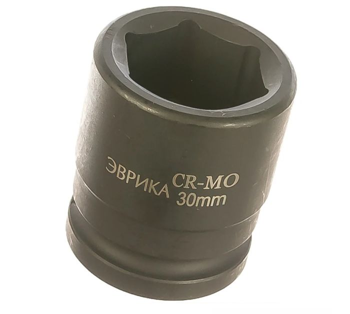 Головка торцевая ударная ЭВРИКА ER-95918, 6-гр., 3/4", 30мм