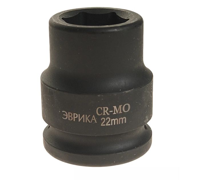 Головка торцевая ударная ЭВРИКА ER-95910, 6-гр., 3/4", 22мм