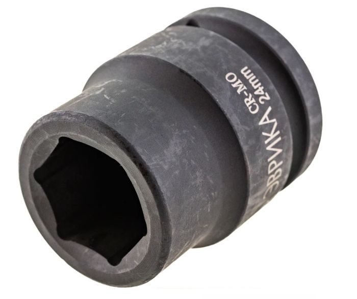Головка торцевая ударная ЭВРИКА ER-95912, 6-гр., 3/4", 24мм