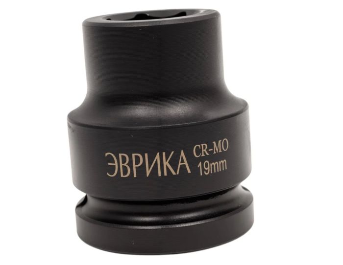Головка торцевая ударная ЭВРИКА ER-95907, 6-гр., 3/4", 19мм