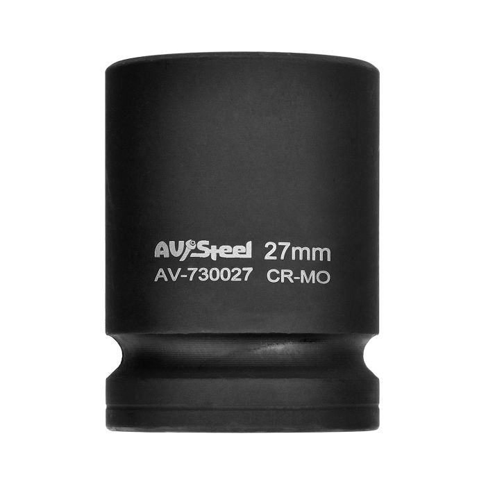 Головка ударная шестигранная AV Steel AV-730027, 3/4", 27мм