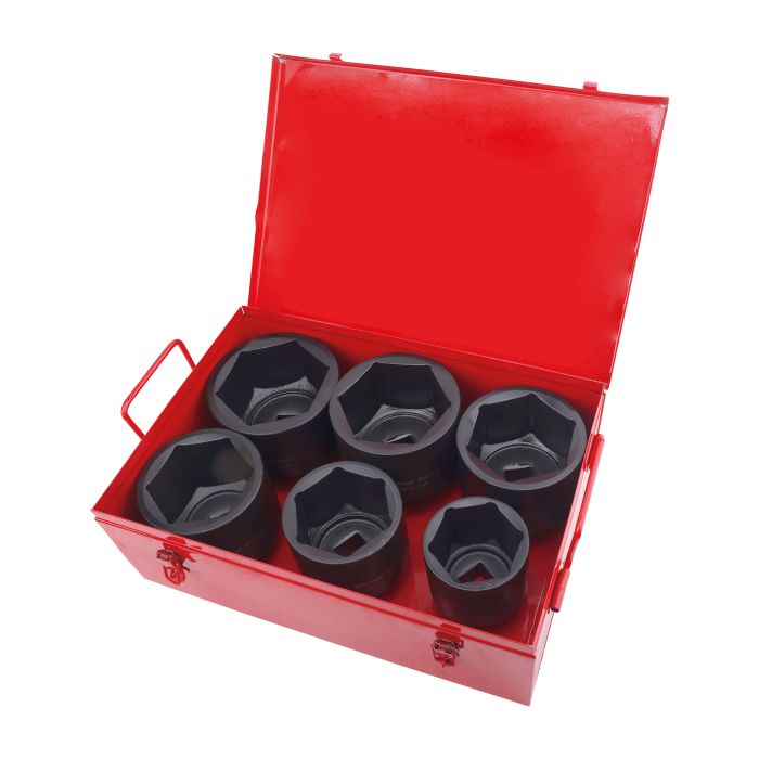 Набор ударных головок AV Steel AV-741406, 1", 70-100мм, 6пр.