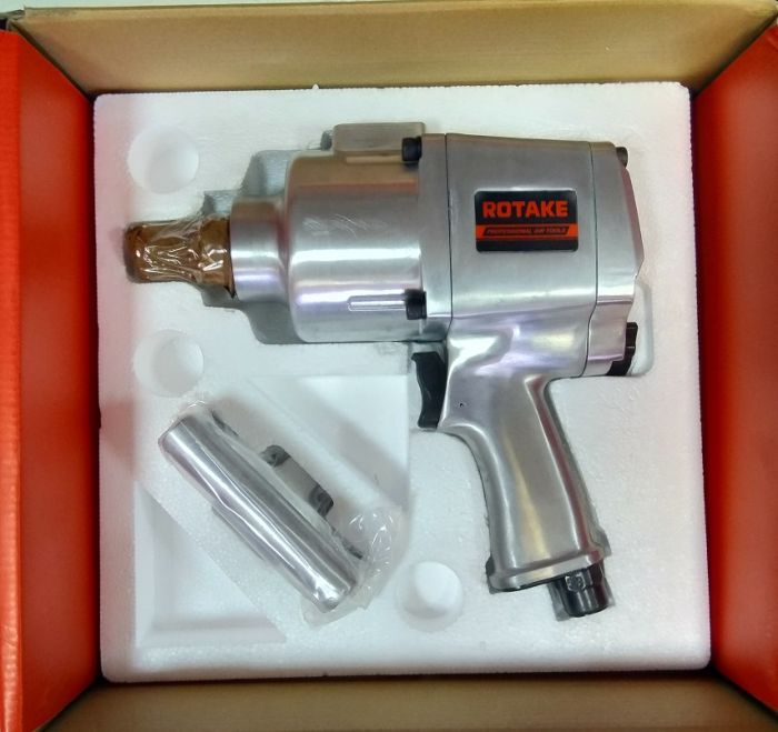 Пневмогайковерт ударный Rotake RT-5662, 1", грузовой, 2400 Нм