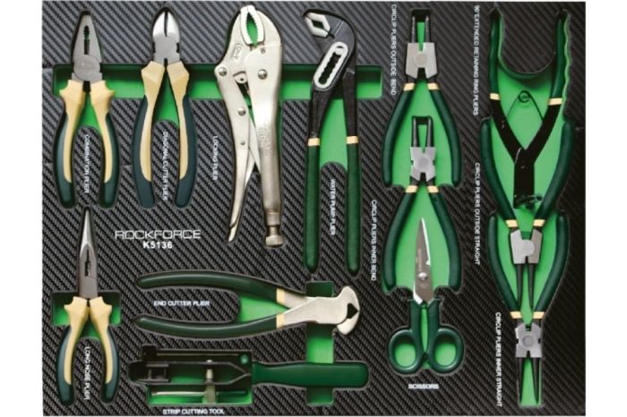 Тележка инструментальная ROCKFORCE RF-55300, закрытая, 7 ящиков, с инструментом 274пр.