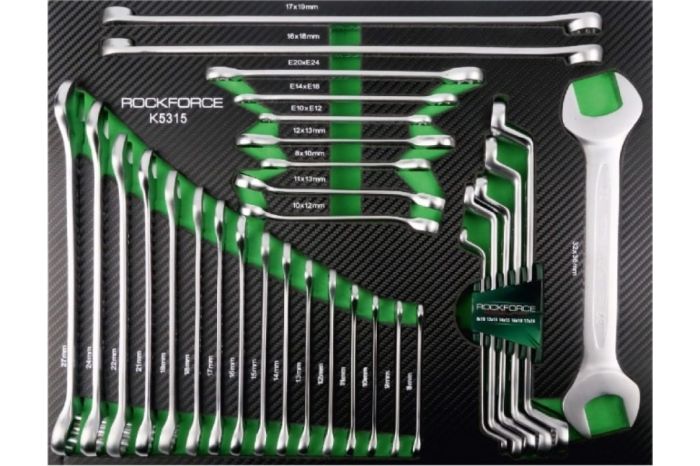 Тележка инструментальная ROCKFORCE RF-55300, закрытая, 7 ящиков, с инструментом 274пр.