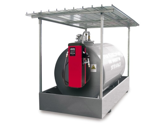 Топливораздаточная колонка Piusi Self Service 70 K44 Tank, 70 л/мин, мини ТРК для дизельного топлива