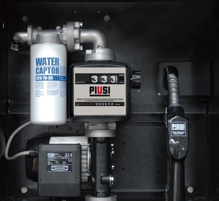 Заправочный модуль PIUSI ST BOX Bi-pump 12V K33 A120 для дизельного топлива, 12В, 80 л/мин