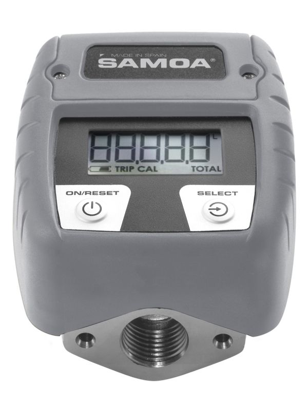 Счетчик топлива для AdBlue Samoa C30 366020, электронный, расходомер топлива, 50 л/мин