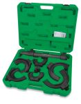 Стяжка пружин для подвески типа "Макферсон" с 3-мя парами захватов, d 80-195 мм, 8 пр. TOPTUL JGAI0801