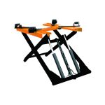 Подъемник автомобильный ножничный 3 тонны Wiederkraft WDK-503, электрогидравлический, 220В