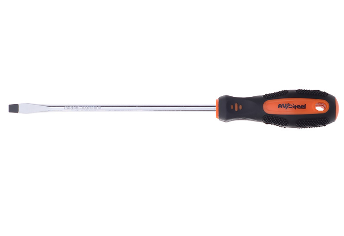 Отвёртка шлицевая AV Steel AV-420808, 8х1,2х200мм