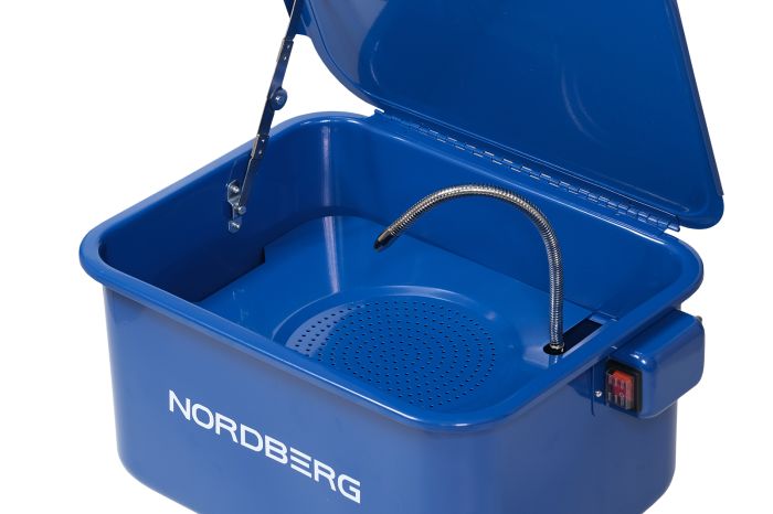 Аппарат для мойки деталей с электрическим насосом NORDBERG NW20, объем 19 л