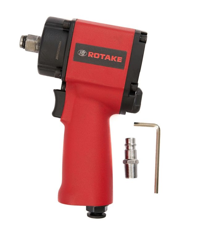 Пневмогайковерт ударный мини ROSSVIK RT-5229, 1/2", легковой, 520Нм