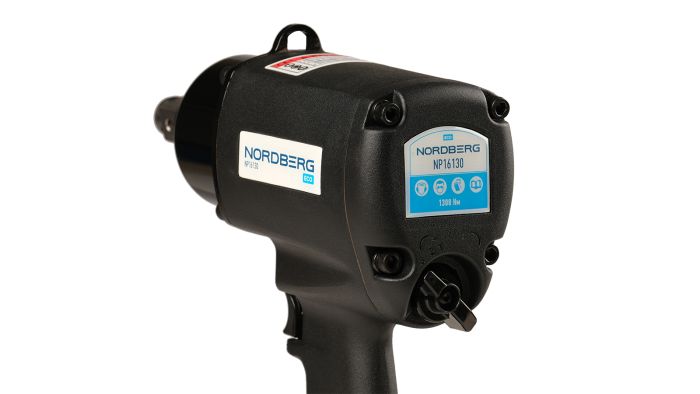 Пневмогайковерт ударный NORDBERG ECO NP16130, 3/4", легковой, 1300 Нм