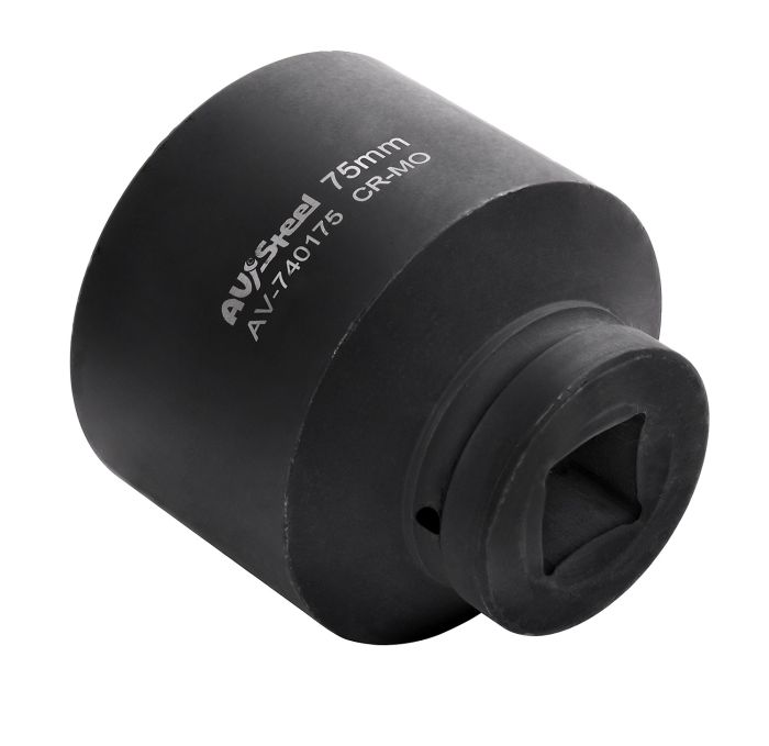 Головка ударная удлиненная AV Steel AV-740175, 6-гр., 1", 75мм