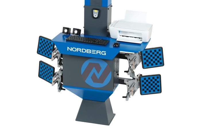 Стенд сход развала 3D NORDBERG C804 (5005) синий