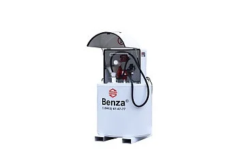 Мини АЗС для дизельного топлива, бензина Benza B0148-2, 57 л/мин, 2000 л, 12-24-220 В