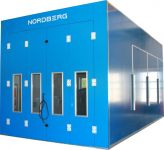 Окрасочно-сушильная камера NORDBERG MEDIO 2 с дизельной горелкой RG5S