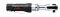 Пневмотрещотка угловая Mighty Seven NE-332T, 3/8", с кнопкой, 81 Нм