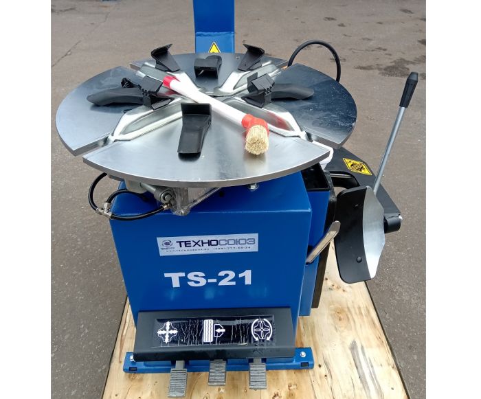Шиномонтажный станок легковой Техносоюз TS-21, полуавтоматический, 380В