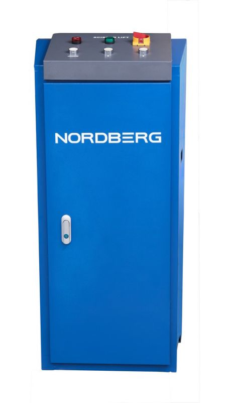 Подъемник автомобильный ножничный 4 тонны Nordberg N634-4, гидравлический, 380В