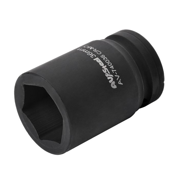 Головка ударная шестигранная AV Steel AV-740036, 1", 36мм