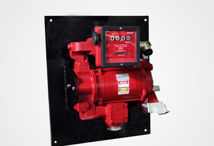 Заправочный модуль для перекачки бензина, дизельного топлива Benza 34-220-114Р, 80 л/мин, 220 В