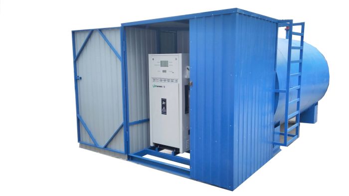 Мини АЗС для дизельного топлива, бензина T-ind 1803-12, 20000 л, 12 В