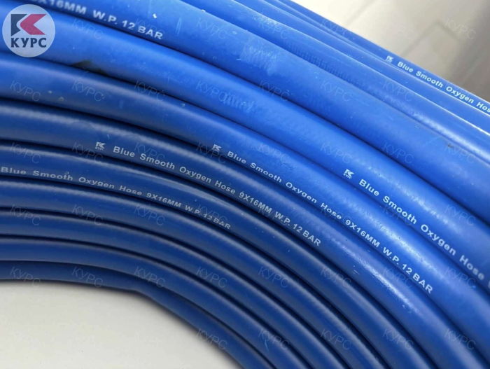 Рукав кислородный Blue Smooth Oxygen Hose, 9мм, 20м
