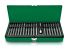 Набор бит с адаптерами 3/8" и 1/2", Torx, Spline, Hex, 40 предметов TOPTUL GAAD4002