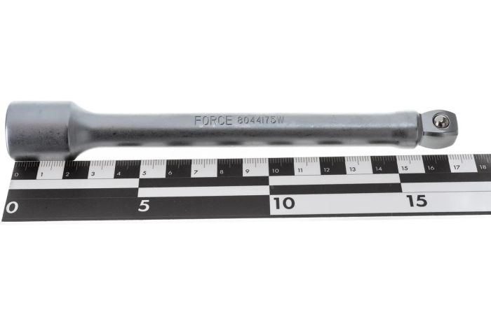 Удлинитель с шарообразным наконечником FORCE 8044175W, DR.1/2", для работы под углом. L=175мм (7")