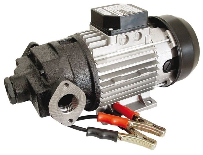 Самовсасывающий насос роторный GESPASA AG-90 24V DC для дизеля, 80л/мин, 24В