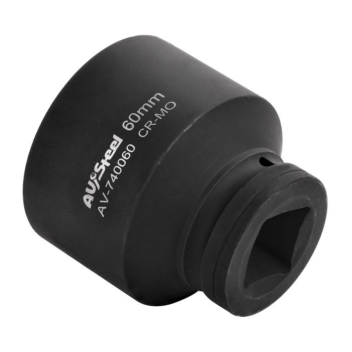 Головка ударная шестигранная AV Steel AV-740060, 1", 60мм