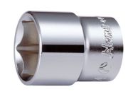 Головка торцевая короткая 6-гранная Hans 3400M20, 3/8", 20мм