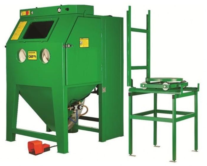 Пескоструйная камера Contracor CAB-135ST (10215112), инжекторная, с поворотным столом