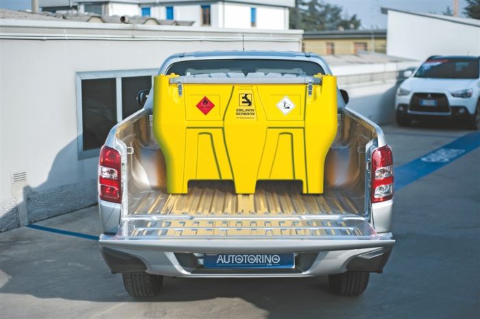 Мини АЗС для бензина Emiliana Serbatoi Carrytank Pickup 440 CTPB440EE, 50 л/мин, 440 л, 12 В