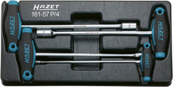 Набор отверток с внутренним шестигранником Hazet 161-57P/4