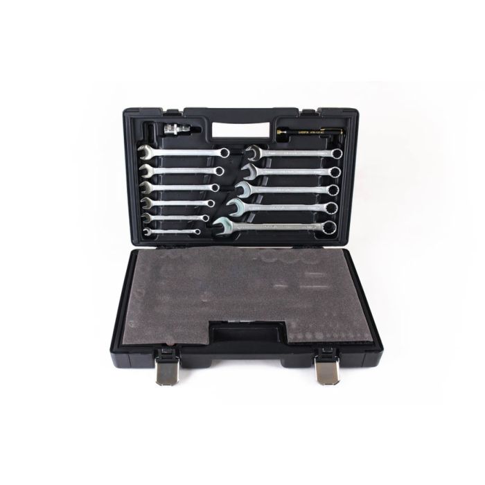 Набор инструментов в кейсе Licota ALK-8015F, 83 предмета, с трещоткой, 1/4", 1/2"