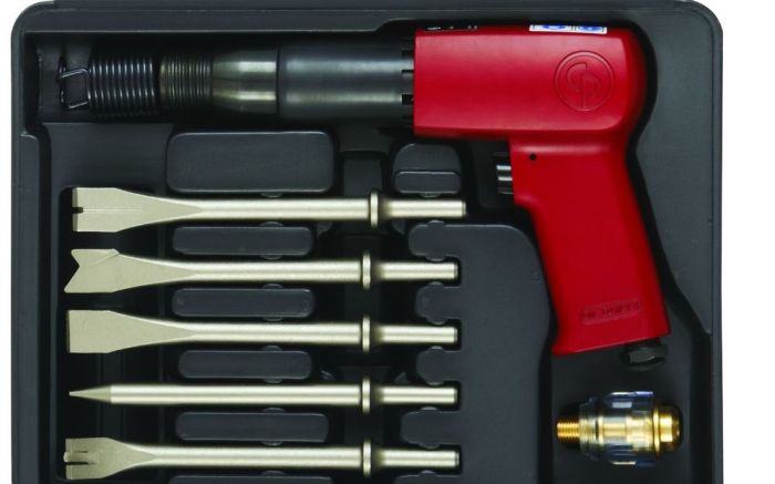 Ударный молоток Chicago Pneumatic СP7150K в кейсе, 2300 ударов/мин