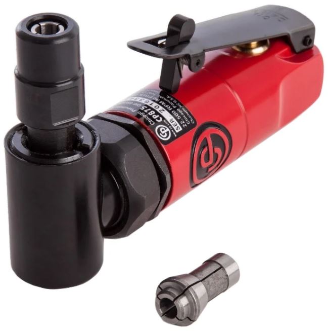 Шлифовальная машинка для снятия заусенцев Chicago Pneumatic CP875, 6 мм, 22500 об/мин