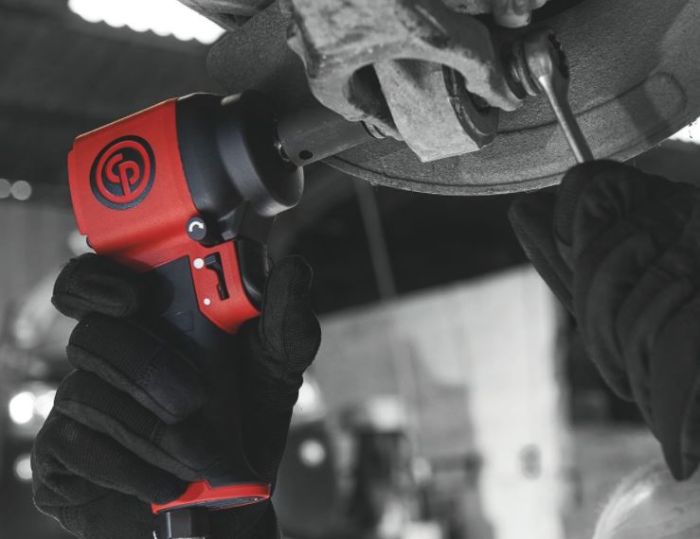 Пневмогайковерт ударный Chicago Pneumatic CP7732C, 1/2", композитный, легковой, мини, 625 Нм