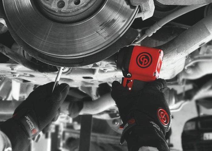 Пневмогайковерт ударный Chicago Pneumatic CP7732C, 1/2", композитный, легковой, мини, 625 Нм