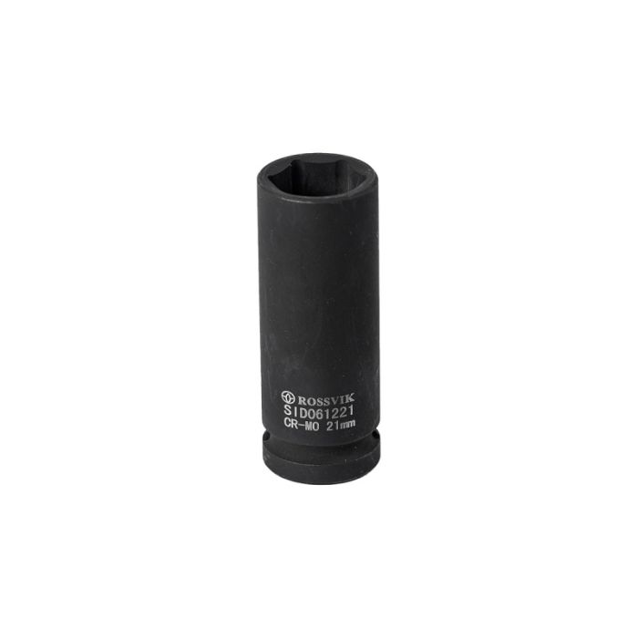 Головка торцевая ударная ROSSVIK SID061221, 6-гр., 1/2", 21мм