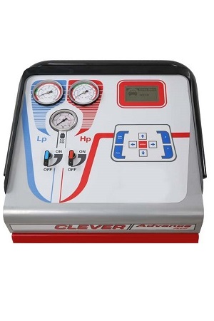 Станция для заправки автокондиционеров SPIN CLEVER ADVANCE BASIC PRINTER, автоматическая, 72 л/мин