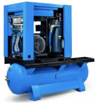 Винтовой компрессор KraftMachine KM15-8рВ-500, прямой привод, 8 бар, IP23, 2400л/мин, 500л