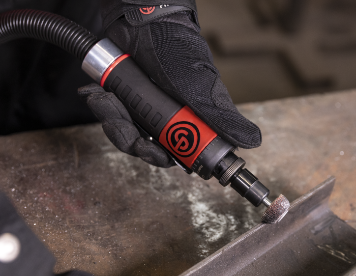 Шлифовальная машинка для снятия заусенцев Chicago Pneumatic CP7405, 6 мм, 28000 об/мин